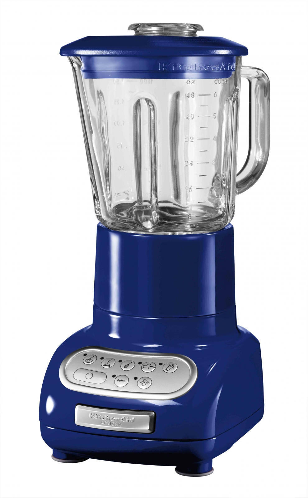 Blender Artisan® Bleu Cobalt Bol en verre 1.5L + Mini Bol Copolyester 0.75 L. 5KSB5553EBU