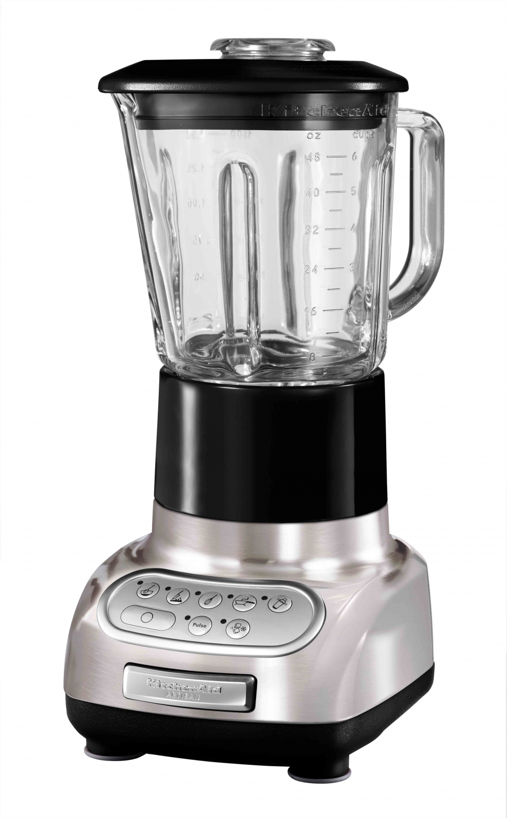 Blender Artisan® KitchenAid Acier Brossé Bol en verre 1.5L + Mini Bol