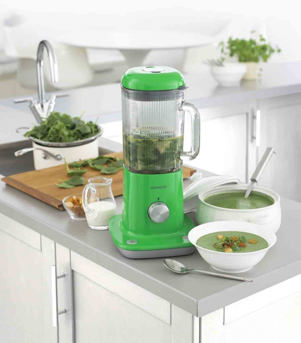 Blender Kenwood Kmix bol verre 2L 800W 4 programmes Vert BLX65