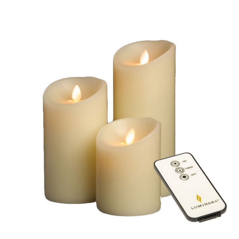 Ember Candles™ Signature Bougie LED Télécommandée Vert Sauge De 12