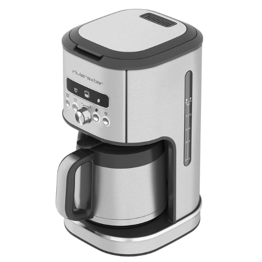 Machine à café filtre 8 tasses avec pichet isotherme, Café et Thé