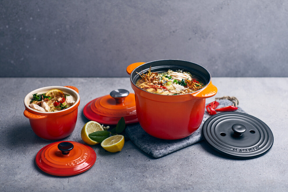 LE CREUSET - Poelon Caquelon Fondue - Orange. EUR 21,00 - FR