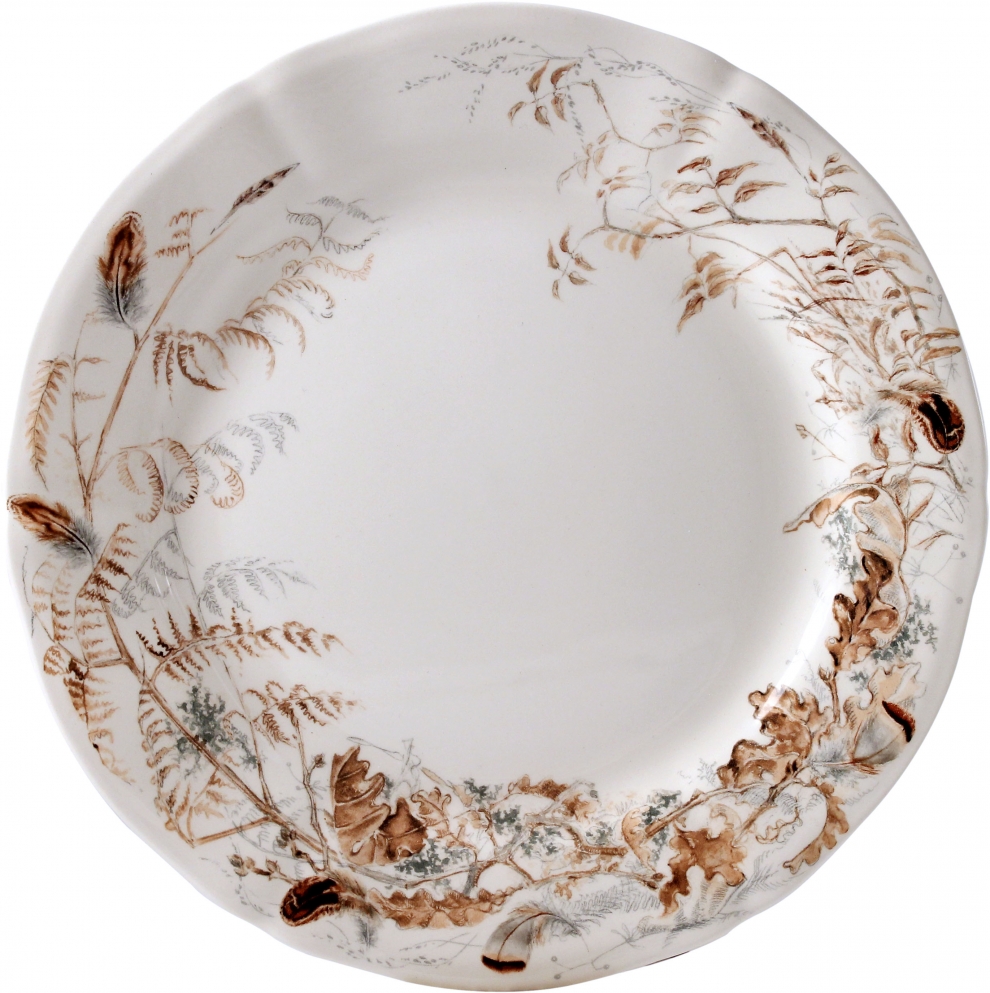Ensemble de 6 assiettes à fromage vintage - Saveurs de France