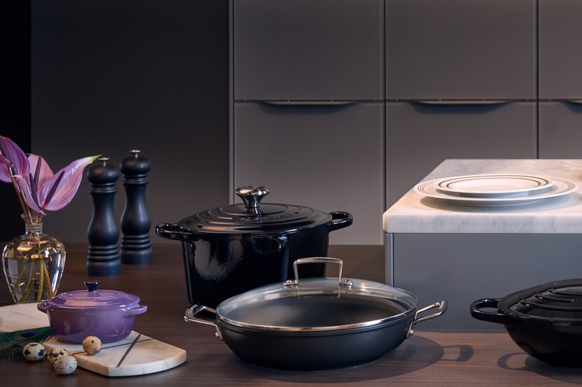 Le Creuset Couvercle Verre Pour Wok Anti-Adhésif 32 Cm - Transparent Et Résistant - Garantie 3 Ans