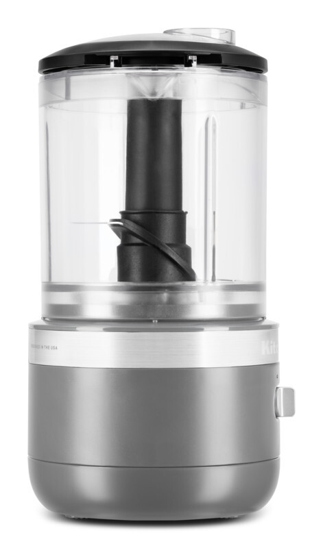 KitchenAid Hachoir Sans Fil 5KFCB519EDG - Compact Et Puissant Avec Accessoires
