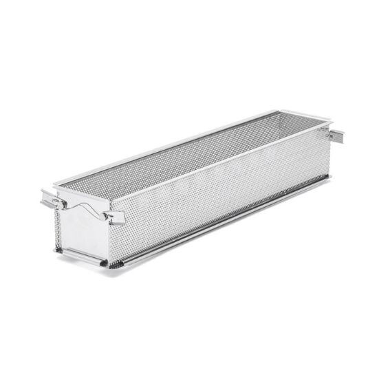 Moule à pâté en croûte pliable à charnières en inox perforé Air System®  Géoforme - 3210.48 - DE BUYER