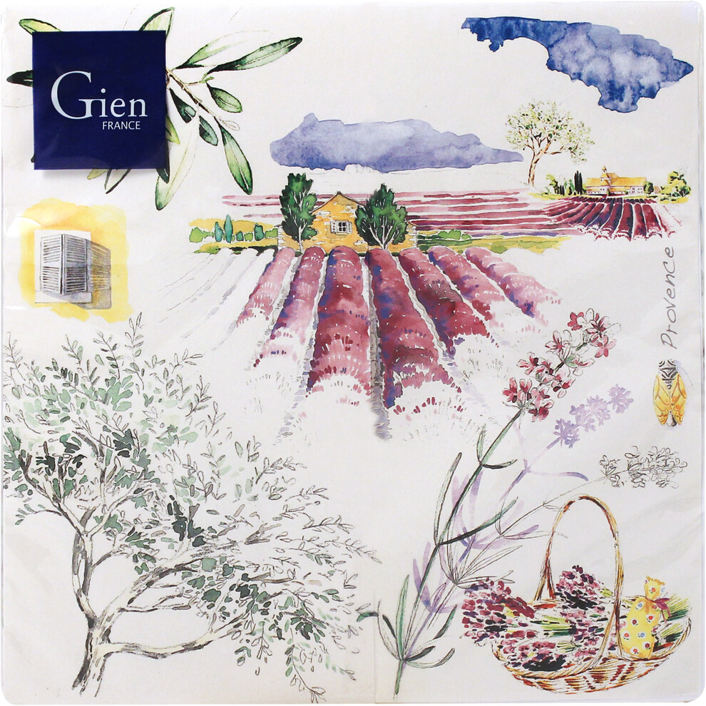 Serviettes En Papier Lunch Fête Fête Env. Easter Song Green