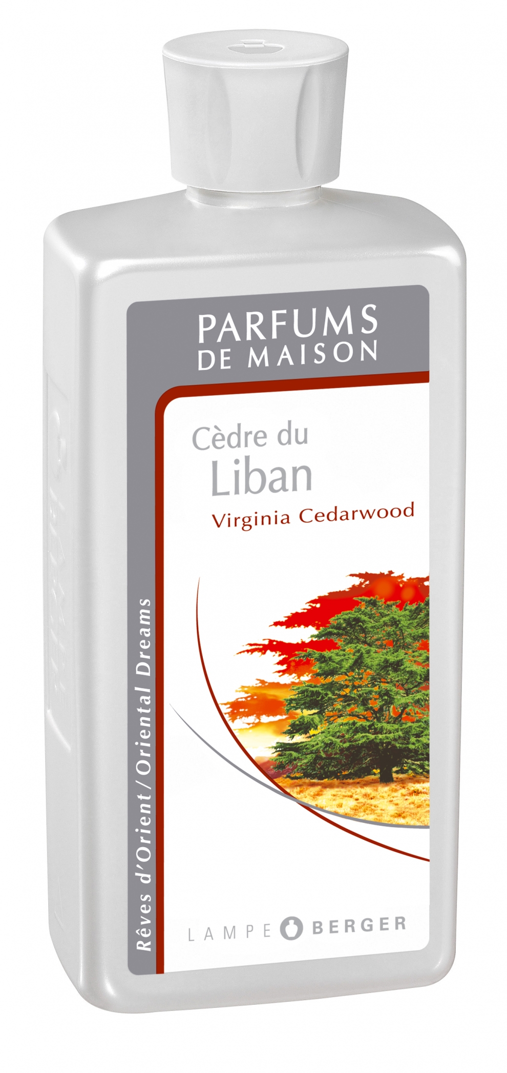 Parfum D'ambiance Cèdre Du Liban Aux Huiles Essentielles - Pour Lampe à Catalyse (500ml) - Neuf