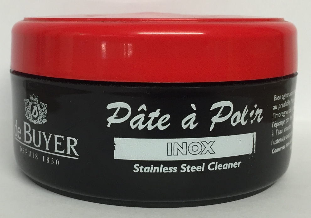 Pate à polir inox pot de 150 ml - 4200.03N - DE BUYER