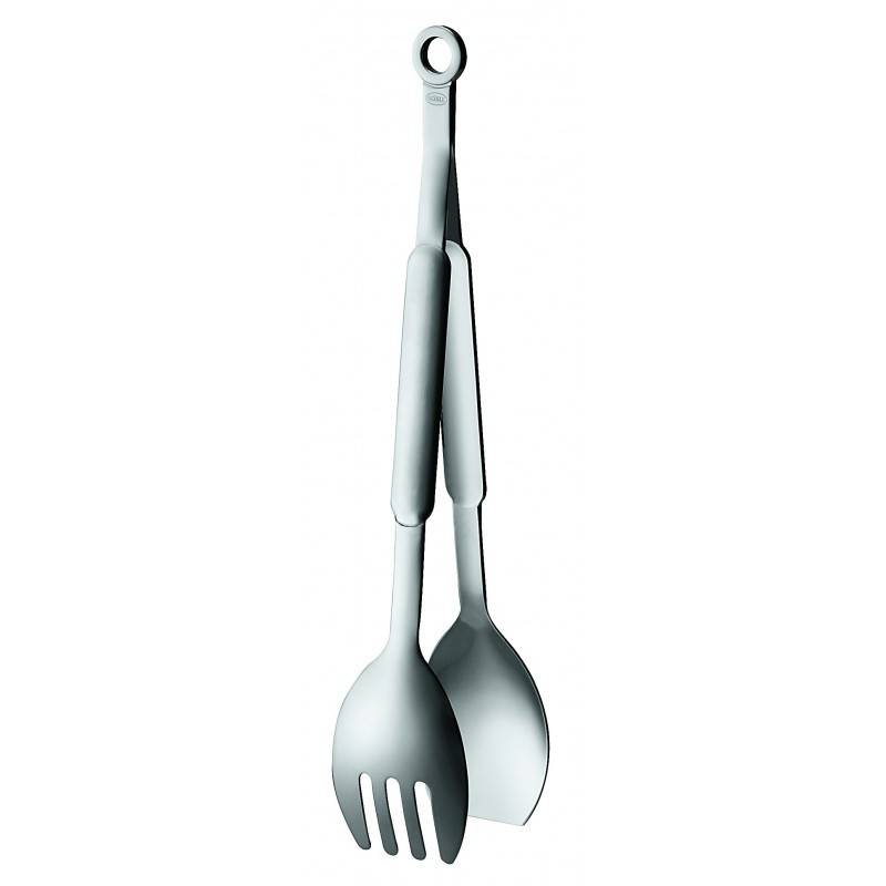 Pinces à Salade En Argent - Couverts De Service Vintage - État Très Bon