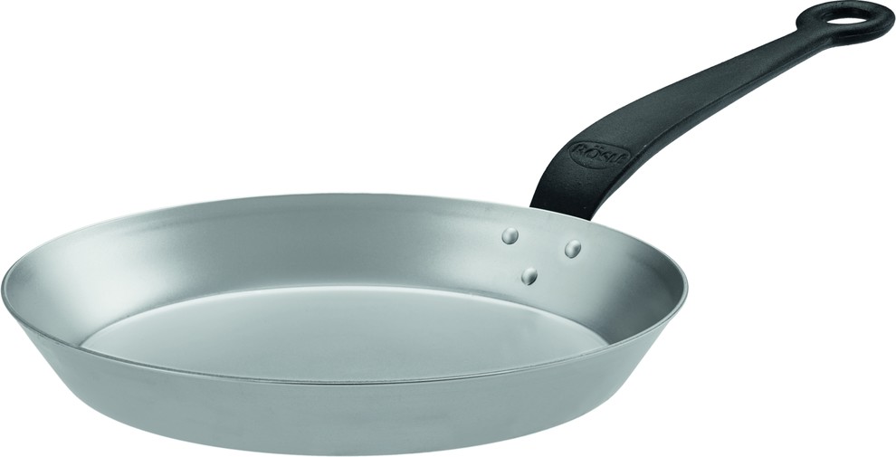 Poêle En Fer Non Revêtu, Grand Ventre, 26,5 X 13,5 X 27,5 Cm D