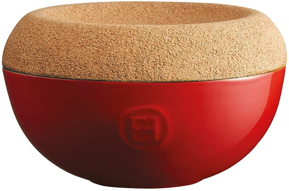 Pot à Sel En Céramique Villa D'Este Tivoli 1996 - 1100 Ml, Couvercle Bambou, Finition Mat, Design Victionary
