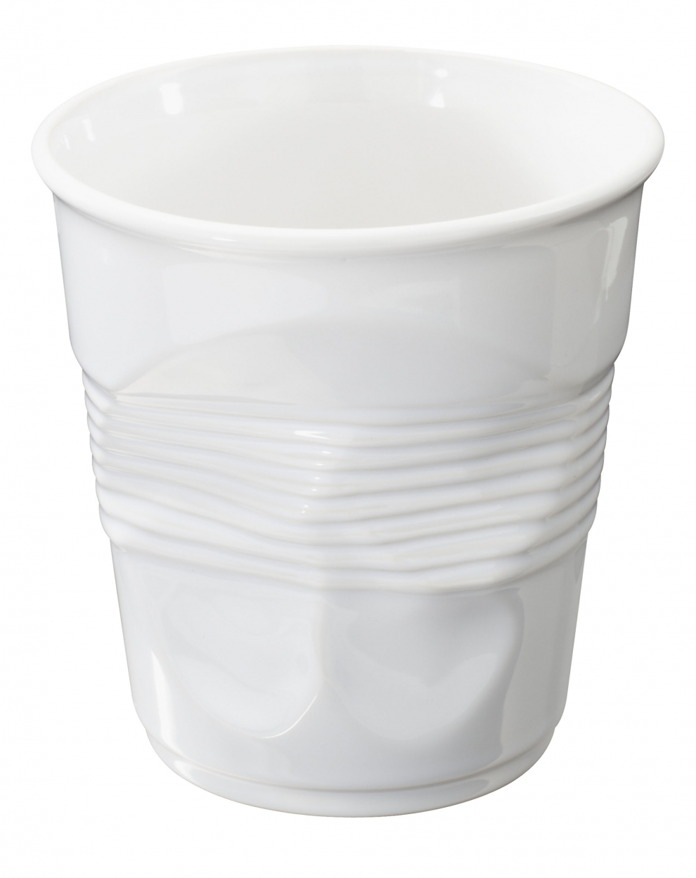 Pot à Ustensiles Scandinave FIVE Simply Smart - Blanc, Fer Et étain, 17 Cm De Haut, Design Rond Pratique
