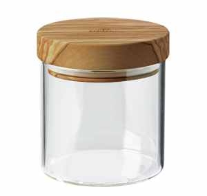 Pot en verre 100ml avec couvercle alu - L'Alchimie Parfaite