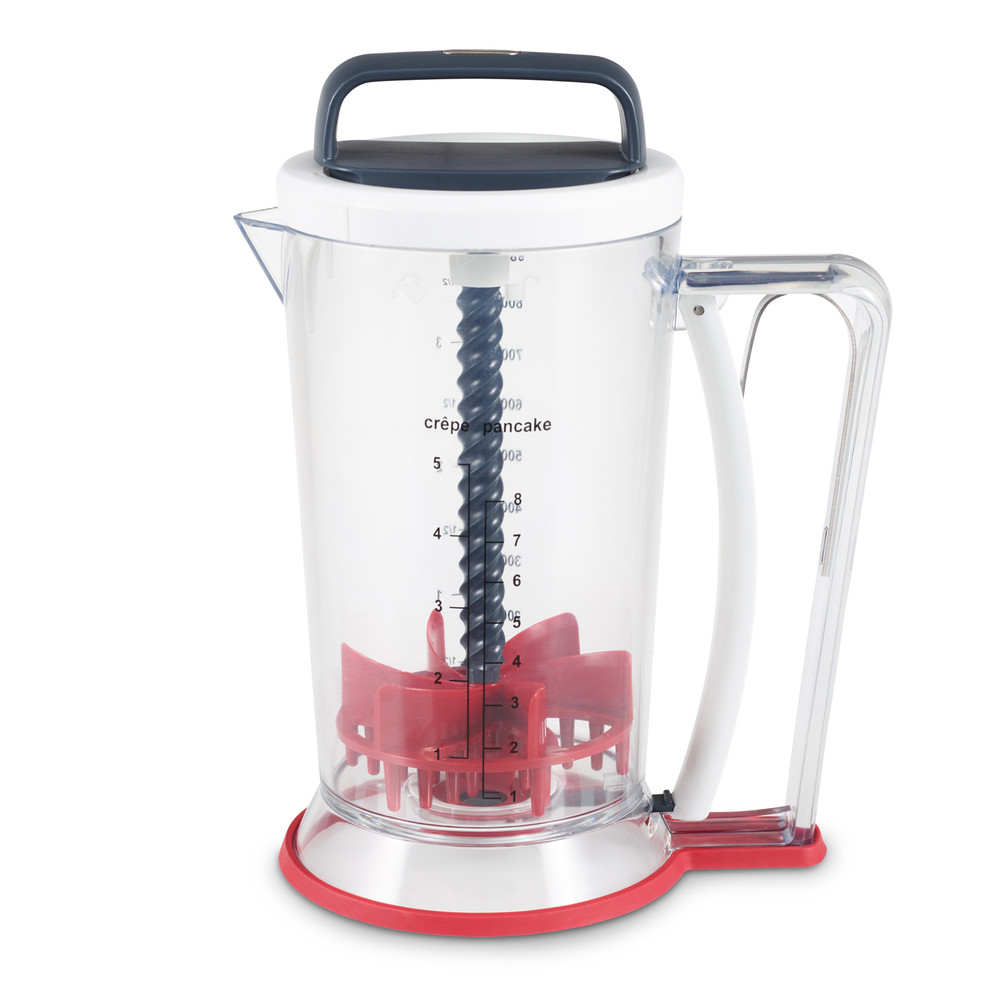 Distributeur De Pate A Crepes Distributeur De Pate A Crepes De Poche En Acier Inoxydable Avec Couvercle Outil De Cuisine Entonnoir A Pate Professionnelle Pour La Cuisson Au Four Gateau Gateaux Machines
