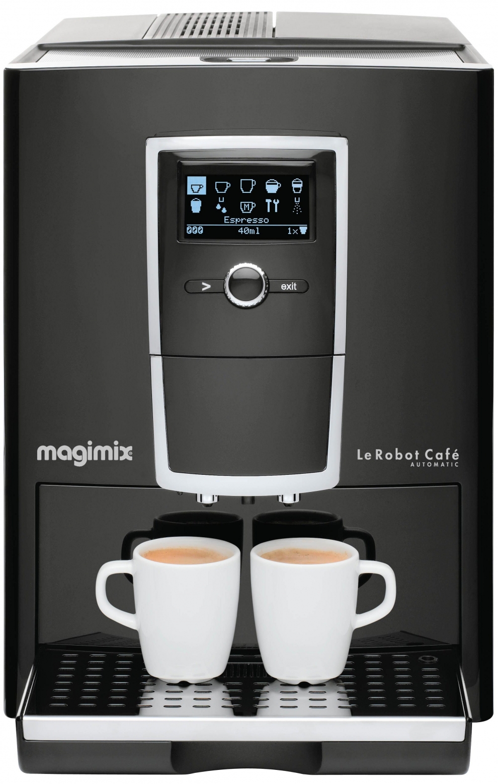 Machine à Café Automatique 19 Bars - Robot Café Avec Broyeur à Grains, Réservoir 1.4L - Modèle Noir BCC01BLMEU