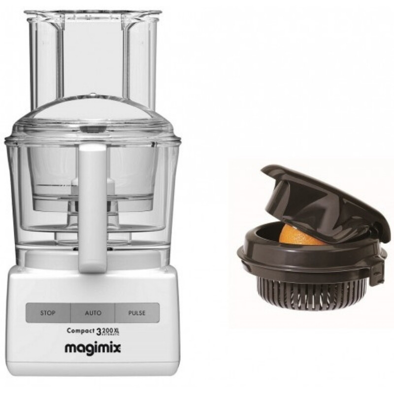 Robot Magimix 3200XL blanc + presse agrumes 85315F MAGIMIX