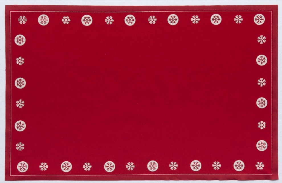 Matches21 Lot De 4 Sets De Table En Tissu Lavables Cadeaux En Bois