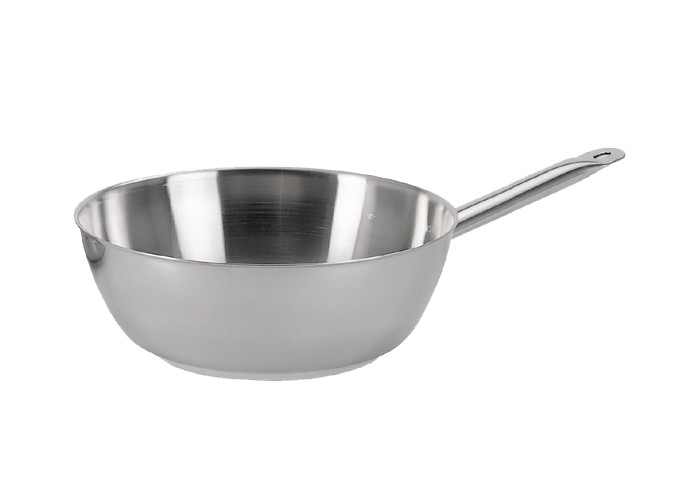 DE BUYER - Sauteuse droite - Alchimy Loqy - 24 et 28 cm - Inox, sauteuse inox