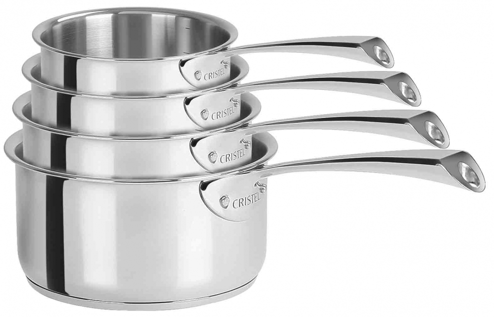 Série de 4 casseroles Multiply de 14, 16, 18 & 20 cm Châtel Brillant