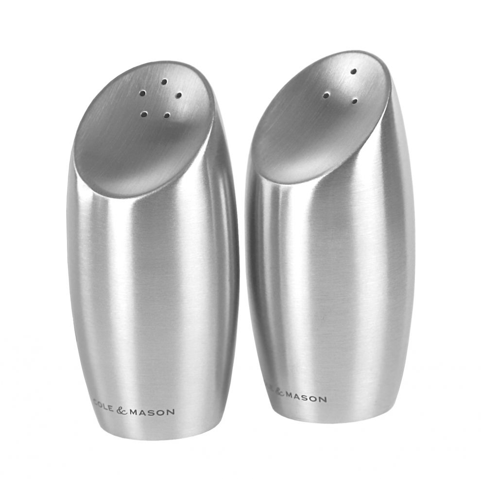 E1013646 - TABLECRAFT - Salière / Poivrière Transparent 5,1x3,8x6,5 Cm Mini Mason Tablecraft