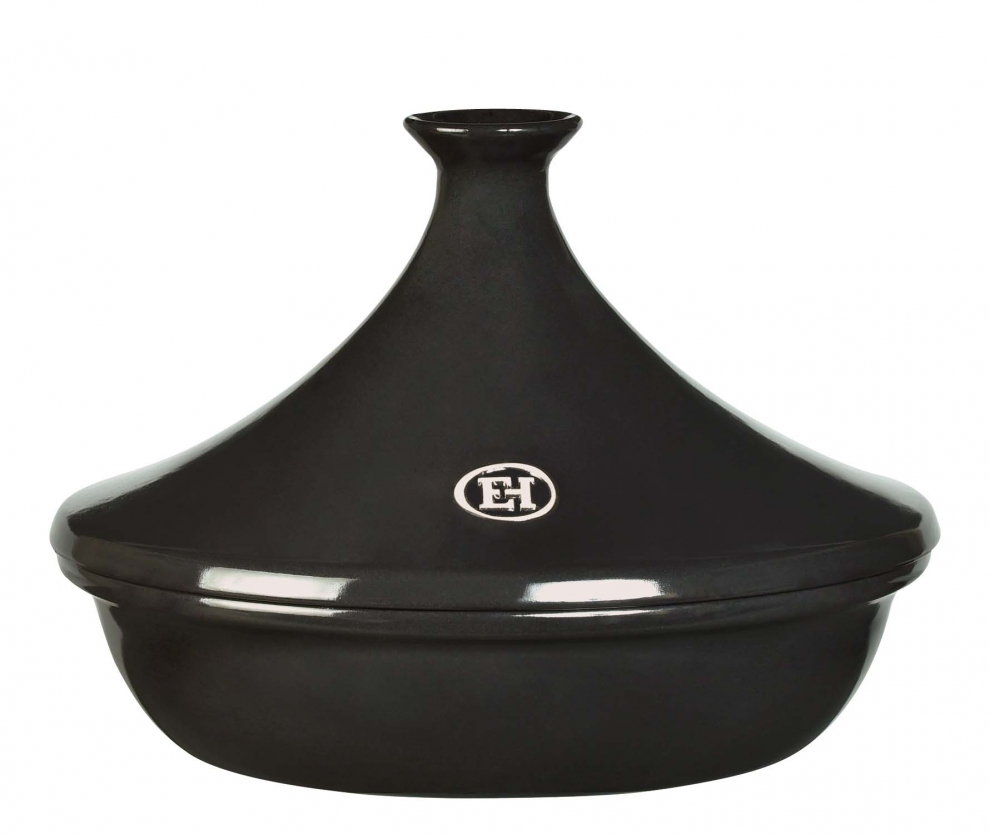 Tajine 32 cm avec emballage renforcé en céramique noire EH799532