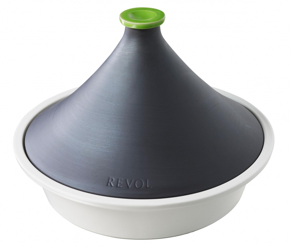 Tajine En Pierre Blanc Antique - Compatible Tous Feux, Induction, Gaz, électrique, 35cm