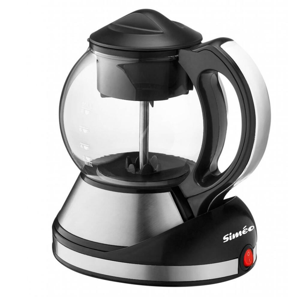 Théière Riviera&Bar Darjeeling Zen BTH570 Inox Verre - 1300W 8 Programmes 0,5-1,2L