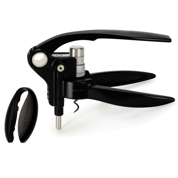 Tire-bouchon à vis sans fin couleur noir avec coupe-capsule 19 cm - Sa – Peugeot – La Guilde Culinaire